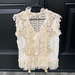 NWOT Lace Top